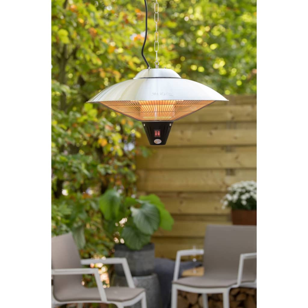 Sunred Radiatore Sospeso Sirius 2100 W Alogeno Argentato CE09 411789