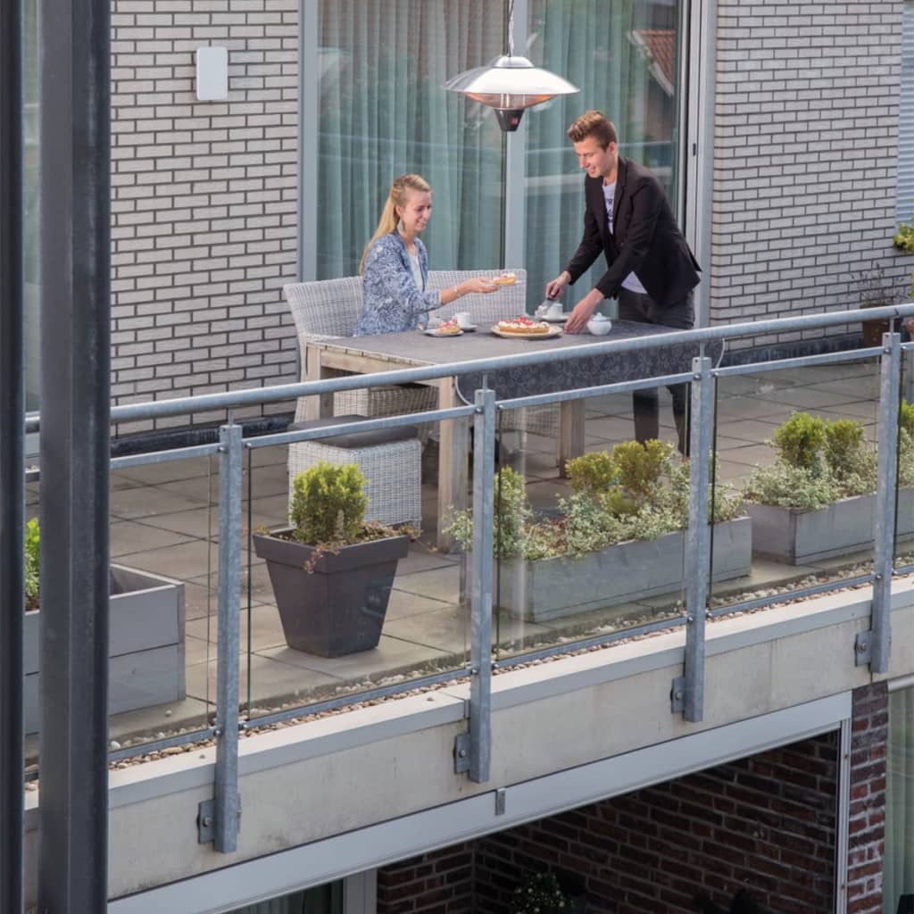 Sunred Radiatore Sospeso Sirius 2100 W Alogeno Argentato CE09 411789