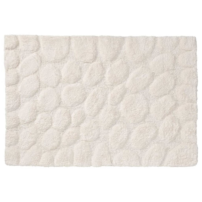 Sealskin Tappetino da Bagno Pebbles in Cotone 60x90 cm Avorio 436897