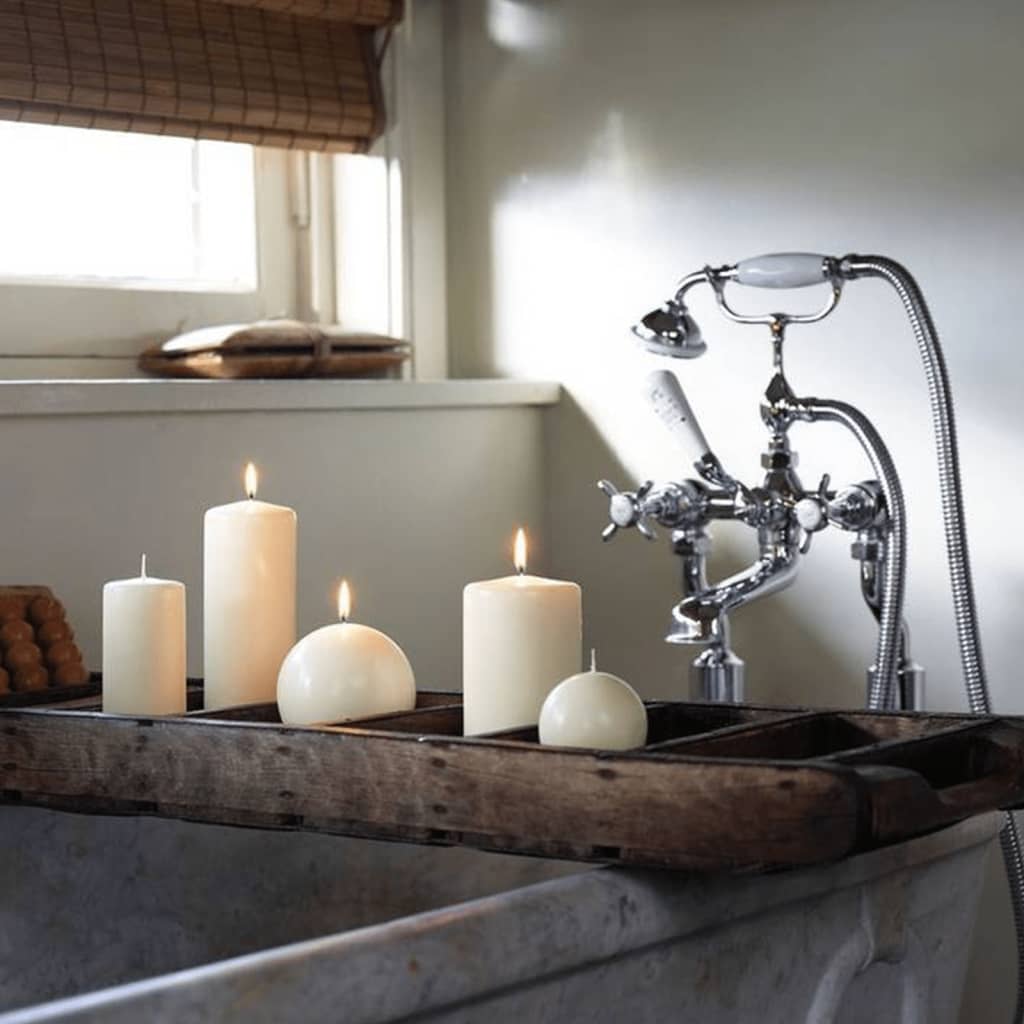 Bolsius Candele Moccoli 10 pz 120x58 mm Avoriocod mxl 121289