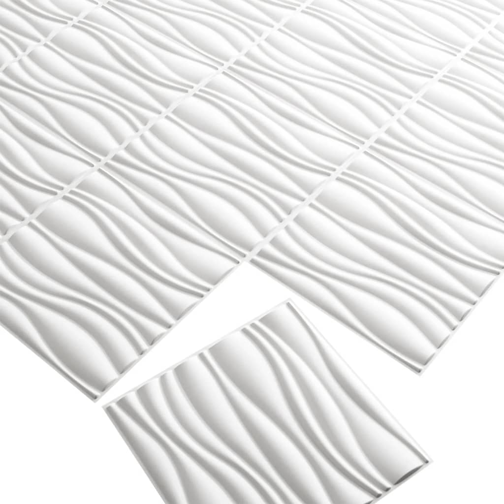 WallArt Pannelli a Parete 3D Waves 12 pz GA-WA04 412818