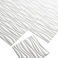 WallArt Pannelli a Parete 3D Waves 12 pz GA-WA04 412818