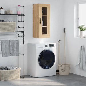 Mobile a Parete Rovere Sonoma 34,5x34x90 cm 828935