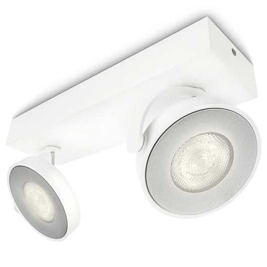 Philips myLiving Faretto LED Clockwork 2x4,5 W Bianco 531723116 414421