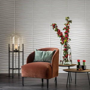 WallArt Pannelli a Parete 3D Flows 12 pz GA-WA14 412828