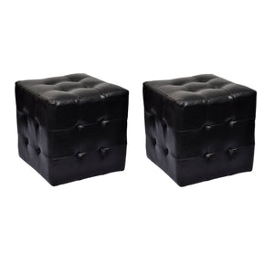 Sgabelli a Cubo Neri cod mxl 80570