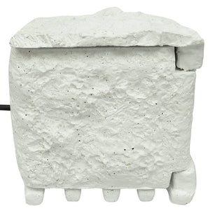 Presa Elettrica da Esterno 4 Spine Resina Impermeabile Bianca cod mxl 12579