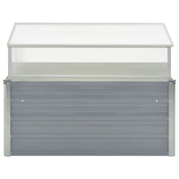 Serra 100 x 100 x 85 cm acciaio zincato grigio 02_0001736