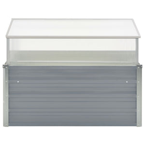 Serra 100 x 100 x 85 cm acciaio zincato grigio 02_0001736