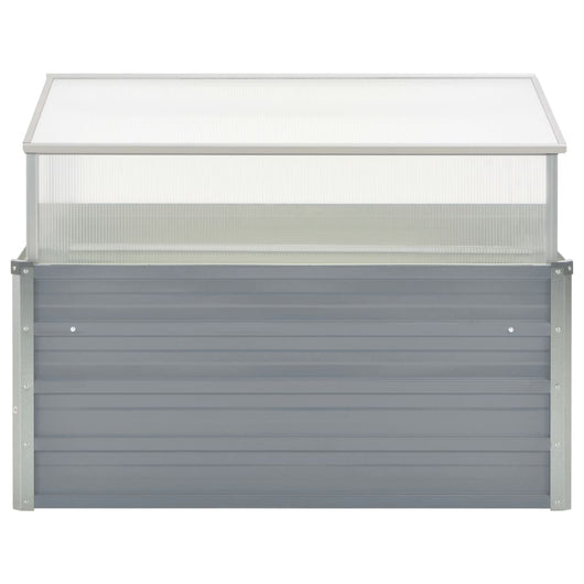 Serra 100 x 100 x 85 cm acciaio zincato grigio 02_0001736