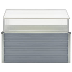 Serra 100x100x85 cm in Acciaio Zincato Grigio