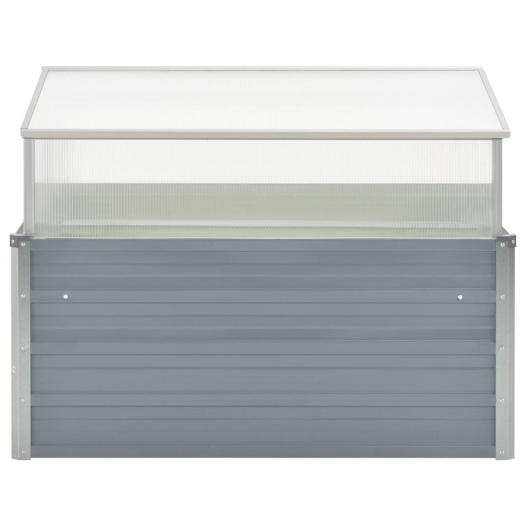 Serra 100x100x85 cm in Acciaio Zincato Grigio 42406