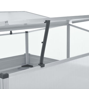 Serra 100 x 100 x 85 cm acciaio zincato grigio 02_0001736