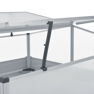 Serra 100x100x85 cm in Acciaio Zincato Grigio 42406