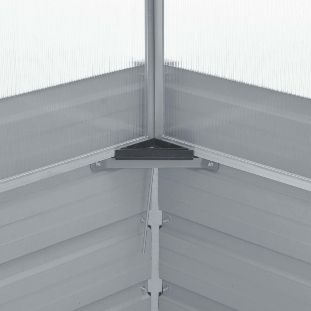 Serra 100x100x85 cm in Acciaio Zincato Grigio 42406