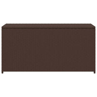Baule da Giardino Marrone 120x50x60 cm in Polyrattan 42499