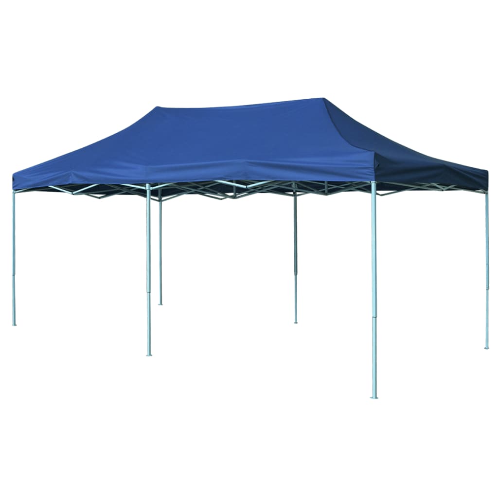 Tenda Pieghevole Pop-Up 3x6 m Blu 42506