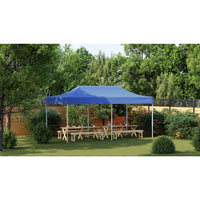 Tenda Pieghevole Pop-Up 3x6 m Blu