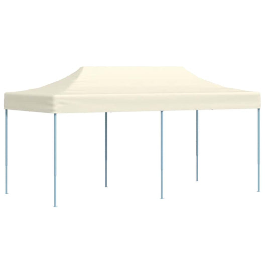 Tenda Pieghevole Pop-Up 3x6 m Bianco Crema