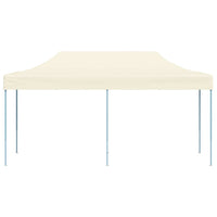 Tenda Pieghevole Pop-Up 3x6 m Bianco Crema