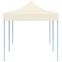 Tenda Pieghevole Pop-Up 3x6 m Bianco Crema