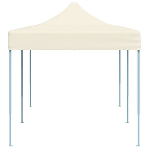 Tenda Pieghevole Pop-Up 3x6 m Bianco Crema