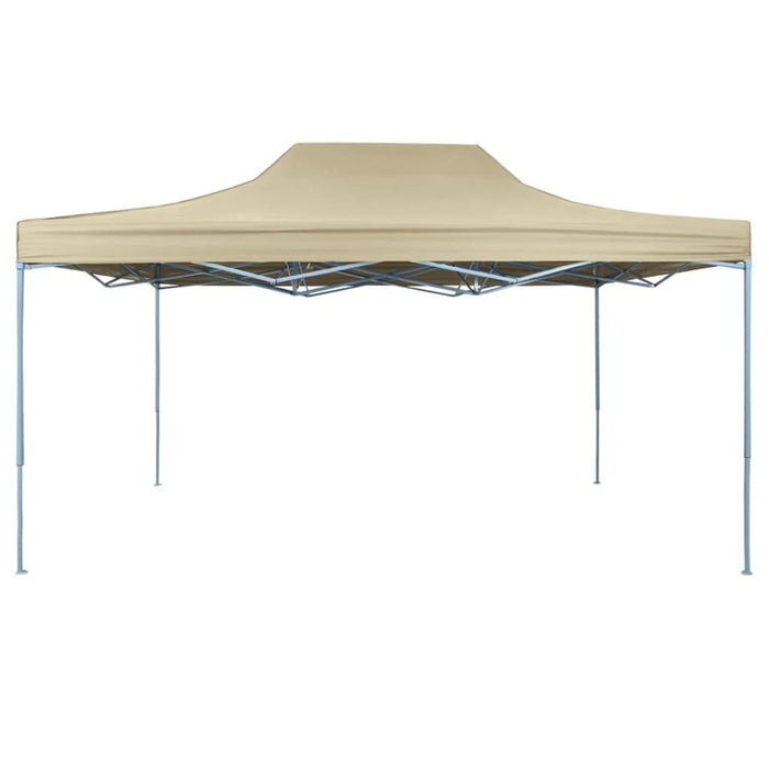 Tenda Pieghevole Pop-Up 3x4,5 m Bianco Crema 42511