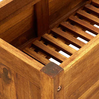 Letto Rialzato da Giardino in Legno di Acacia 100x30x25 cm 42566