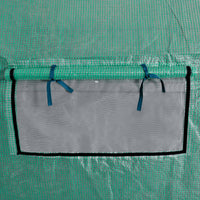 Serra Polietilene Portatile Accessibile Struttura Acciaio 18 m² 42911