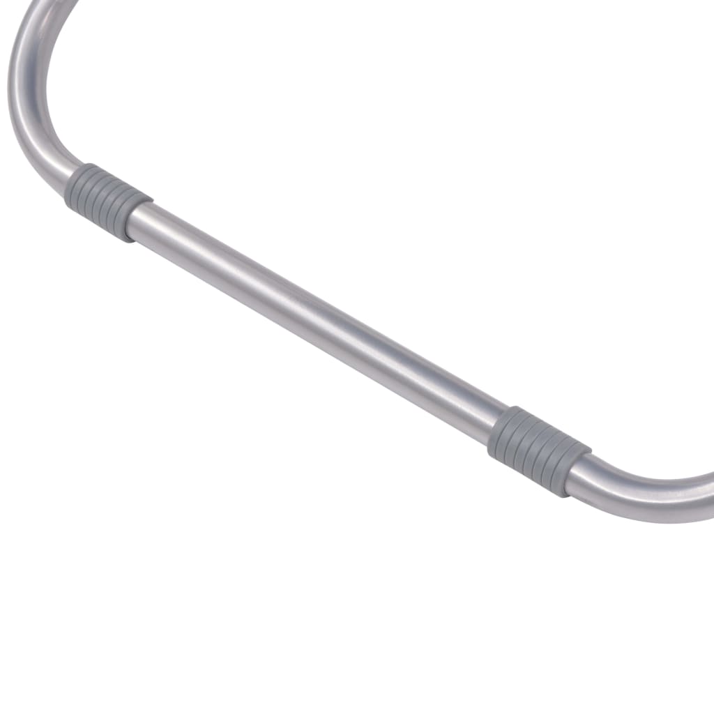 Sedie a Sdraio Reclinabili 2 pz in Acciaio Blu 42935