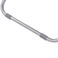 Sedie a Sdraio Reclinabili 2 pz in Acciaio Blu 42935