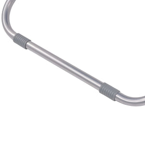 Sedie a Sdraio Reclinabili 2 pz in Acciaio Blu 42935