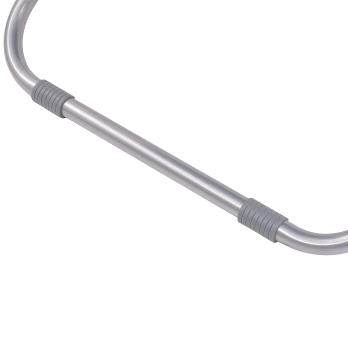 Sedie a Sdraio Reclinabili 2 pz in Acciaio Blu 42935