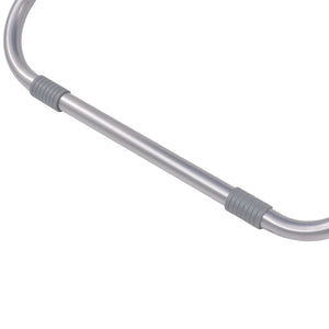 Sedie a Sdraio Reclinabili 2 pz in Acciaio Rosso 42937