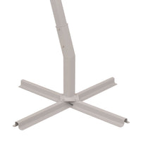 Ombrellone Pensile 300x300 cm Verde Palo in Alluminio 42973