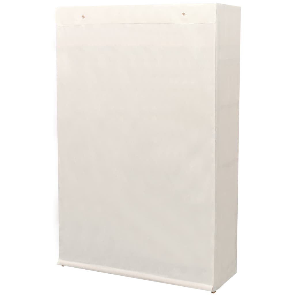 Armadio in Stoffa e Legno di Pino 110x40x170 cm cod mxl 77679