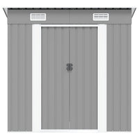 Capanno da Giardino-Casetta da Giardino Grigio Metallo