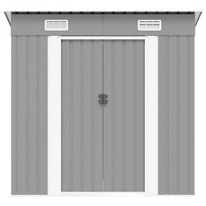Capanno da Giardino-Casetta da Giardino Grigio Metallo