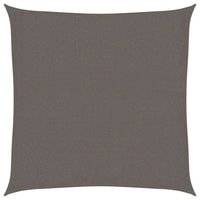 Vela Parasole in HDPE Quadrata 2x2 m Antracite