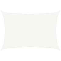 Vela Parasole in HDPE Rettangolare 4x6 m Bianca cod mxl 7052