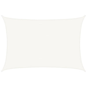 Vela Parasole in HDPE Rettangolare 4x6 m Bianca cod mxl 7052