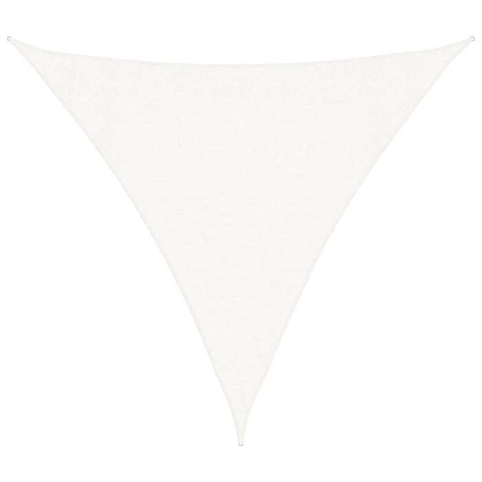 Vela a Parasole HDPE Triangolare 3,6x3,6x3,6 m Bianca cod mxl 19270