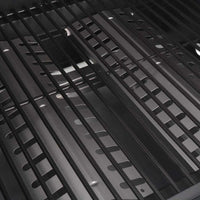 Griglia a Gas con Bruciatore Argento Acciaio con Tubo Metallico 43045