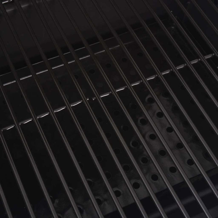 Barbecue a Carbonella con Ripiano Inferiore Nero