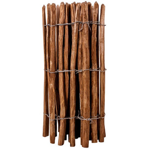 Staccionata in Legno di Nocciolo 90x500 cm 43141