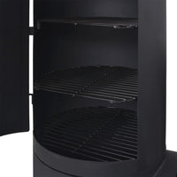 Barbecue a Carbonella con Ripiano Inferiore Nero XXL 43155