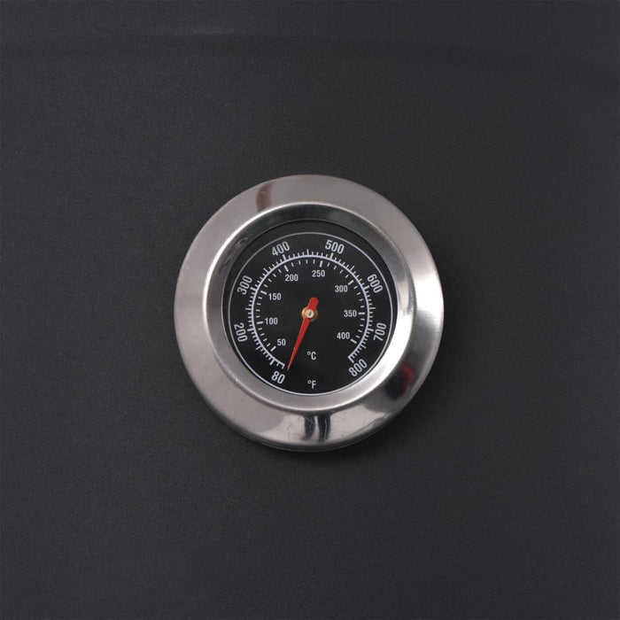 Barbecue a Carbonella con Ripiano Inferiore Nero XXL 43155