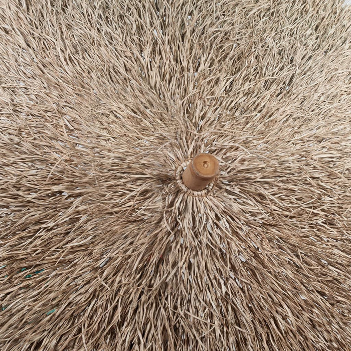 Ombrellone in bambù con tetto in foglie di banano 210 cm 02_0008581