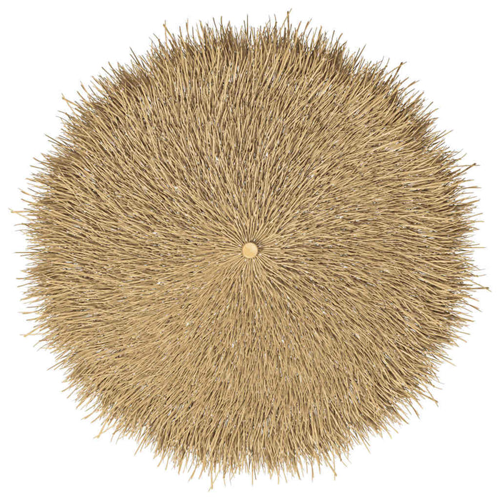 Parasole in BambÃ¹ con Copertura con Foglie di Banana 210 cm cod mxl 23961