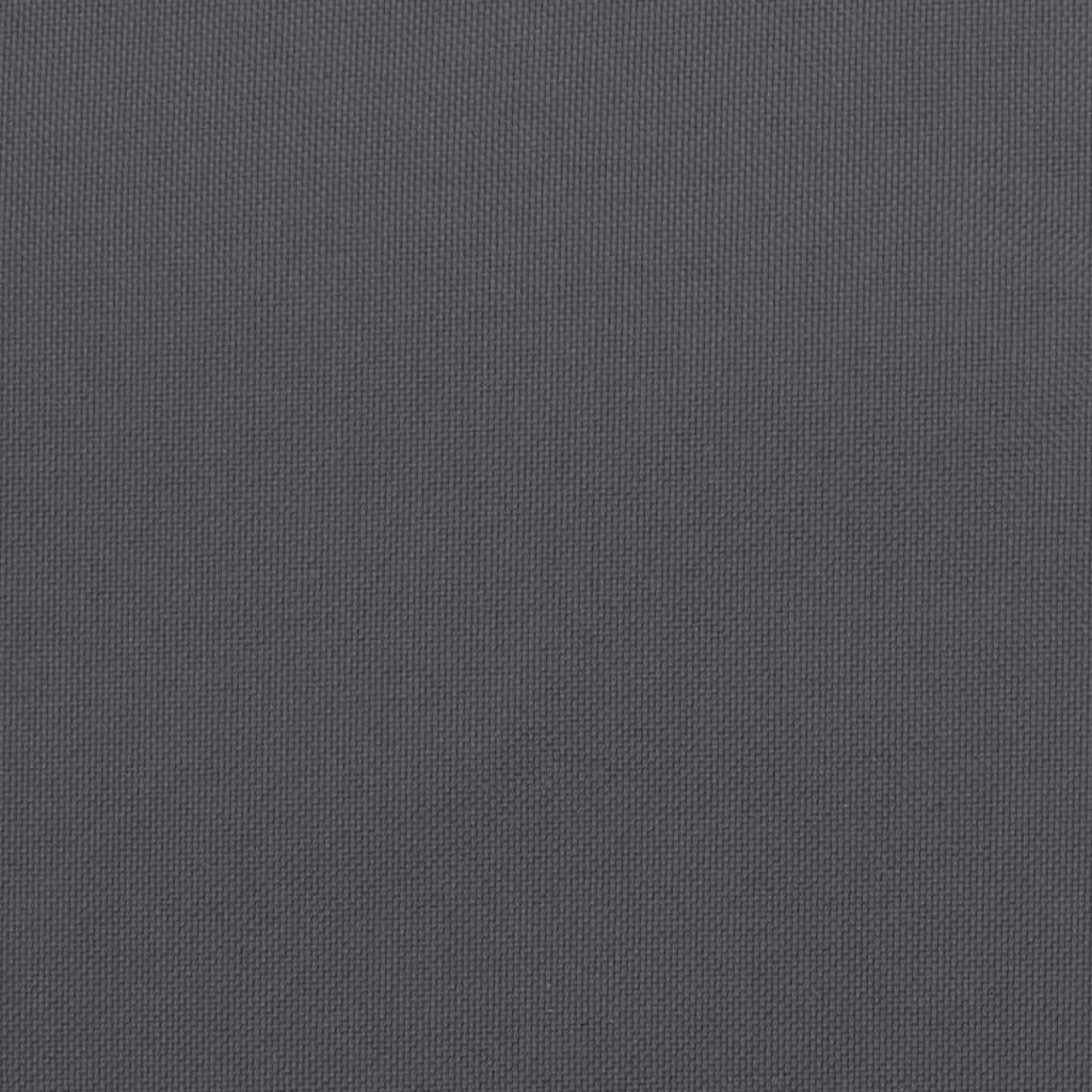 Cuscino per Panca da Giardino Antracite 180x50x3 cm cod mxl 46139